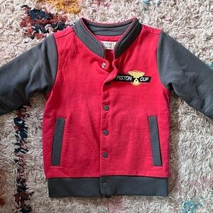 Monica + Andy Red and Black Toddler Shirt